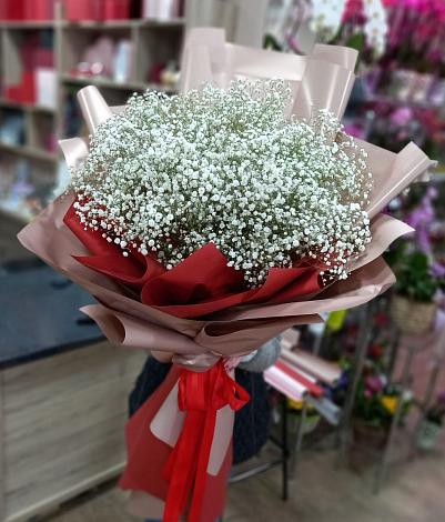 Букет цветов из: Гипсофила в Угловке