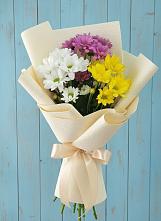 Букет цветов из:  Хризантемы в Угловке