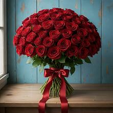 Букет Красные розы Блэк Меджик #REPLACE_PRED# Угловке