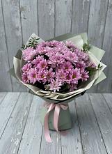 Букет цветов из:  Хризантемы #REPLACE_PRED# Угловке