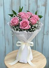 Букет цветов из:  Розы #REPLACE_PRED# Угловке
