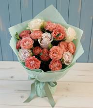Букет цветов из:  Розы #REPLACE_PRED# Угловке