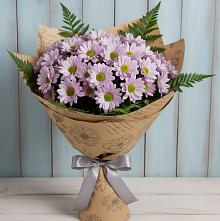 Букет цветов из:  Хризантемы в Угловке