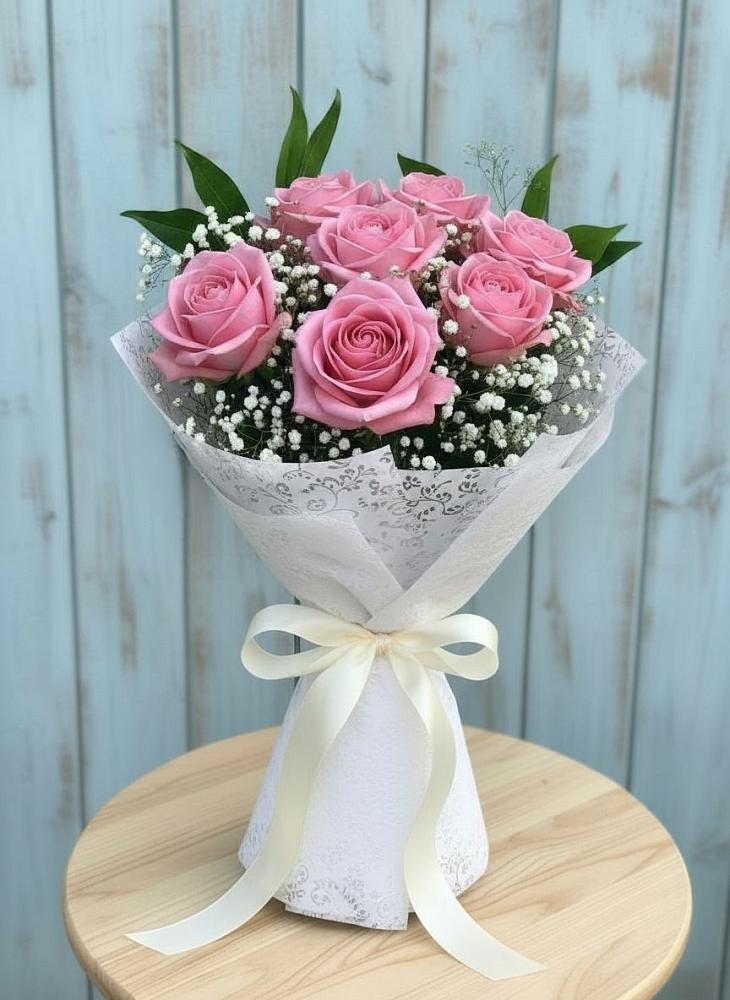 Букет цветов из: Розы в Угловке
