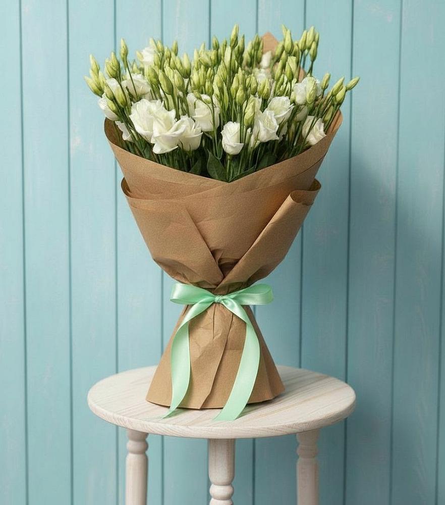 Букет цветов из: Лизиантусы в Угловке