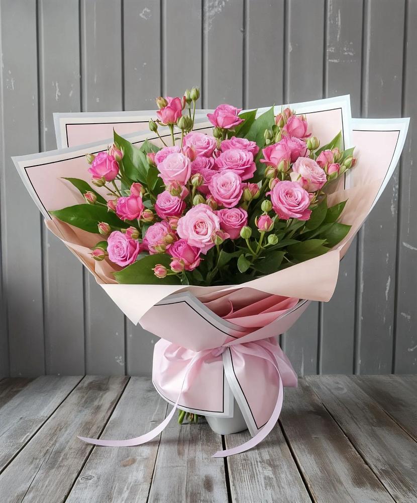 Букет Розовый кустик в Угловке