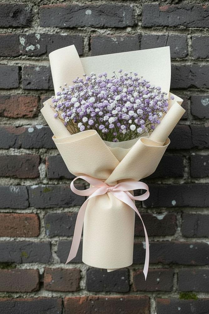 Букет цветов из: Гипсофила в Угловке