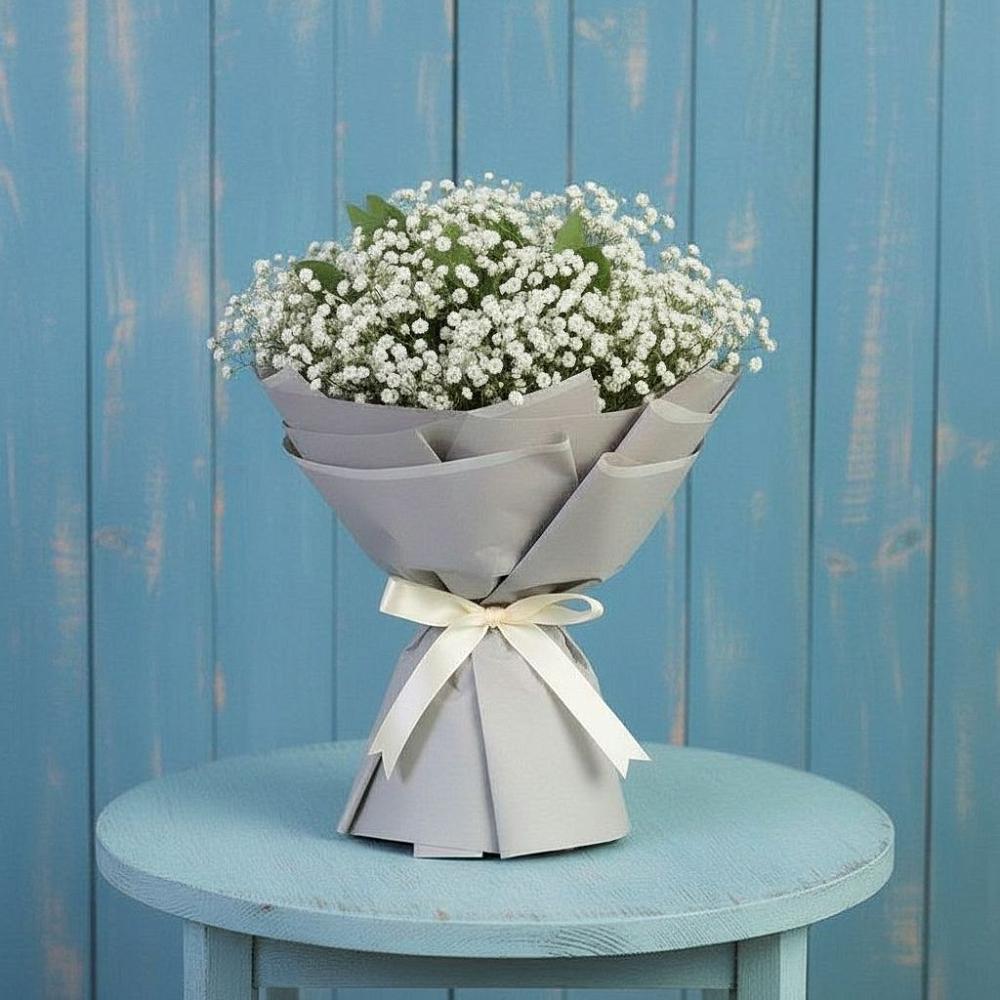 Букет цветов из: Гипсофила в Угловке