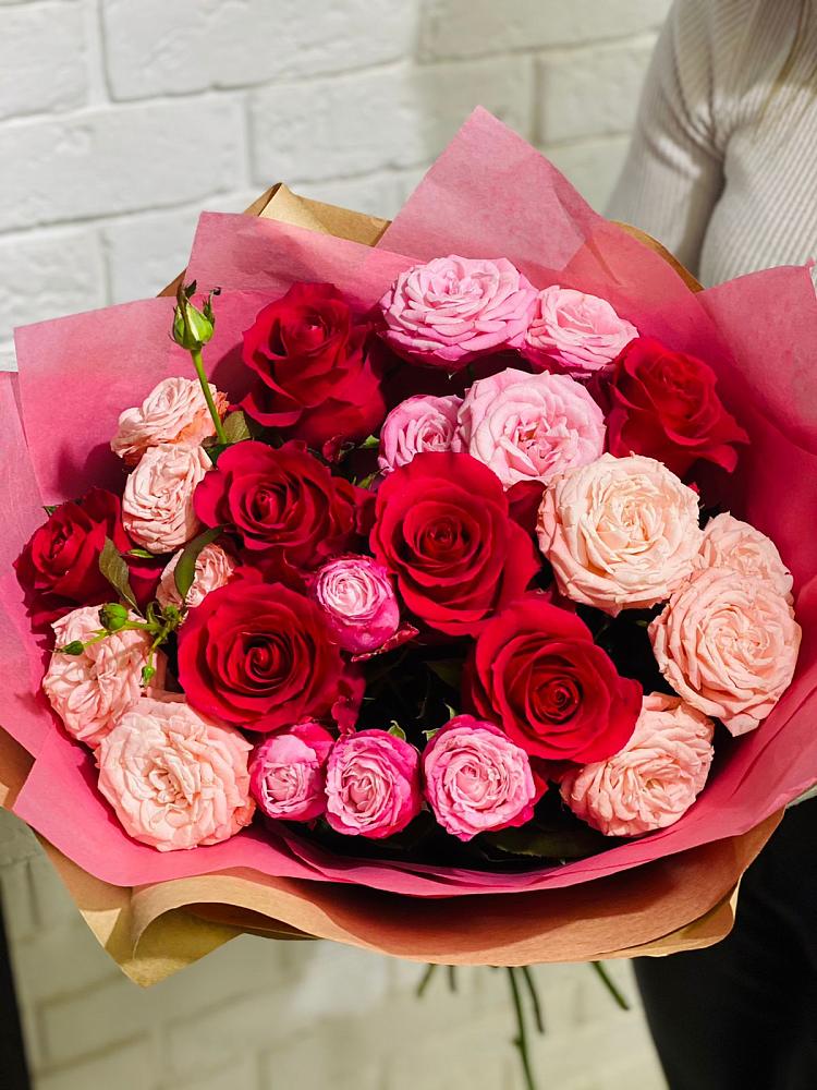 Букет цветов из: Розы в Угловке