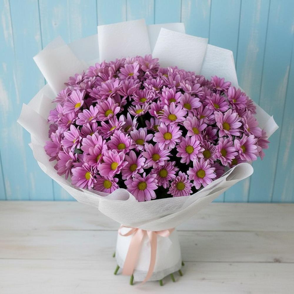 Букет цветов из: Хризантемы в Угловке
