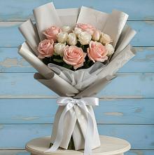 Букет цветов из:  Розы в Угловке