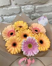 Букет цветов из:  Герберы в Угловке