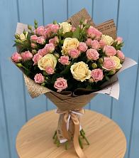 Букет цветов из:  Розы в Угловке