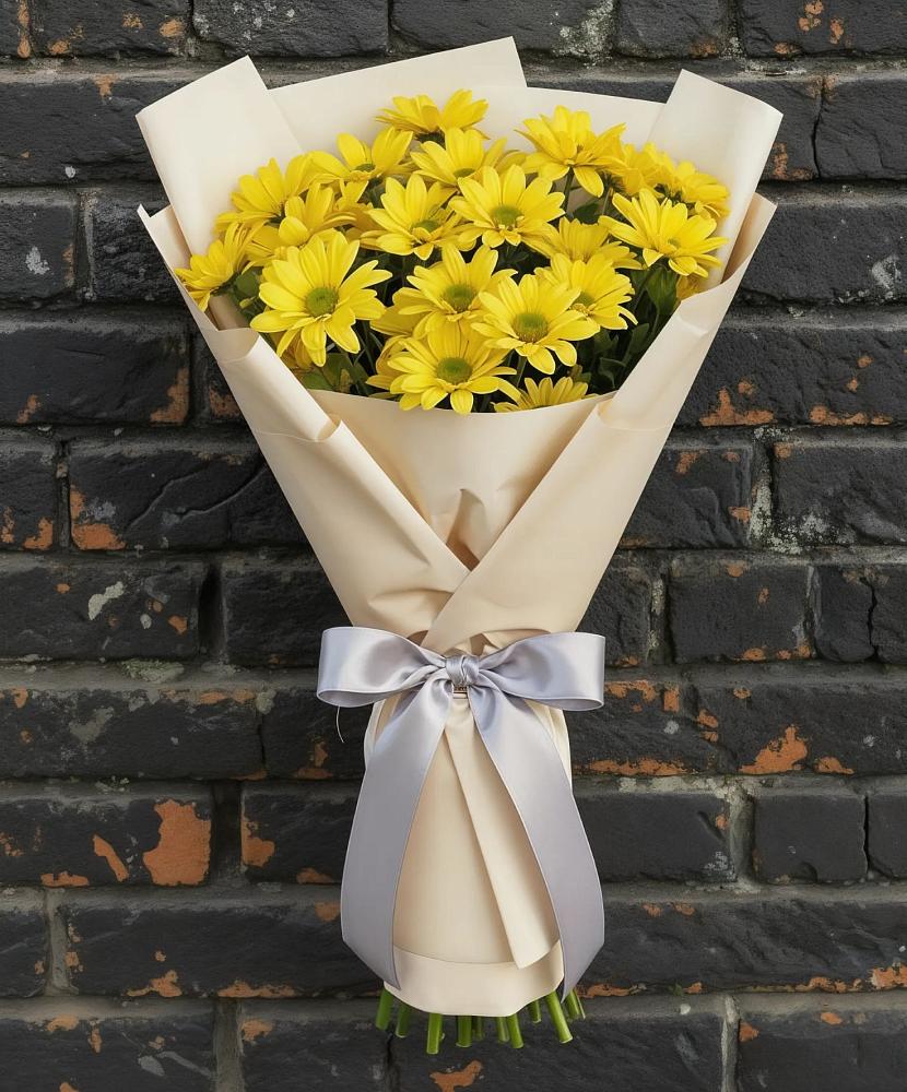Букет цветов из: Хризантемы в Угловке