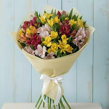 Букет цветов из:  Альстромерии в Угловке