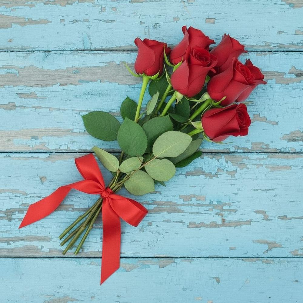 Букет Красные розы в Угловке