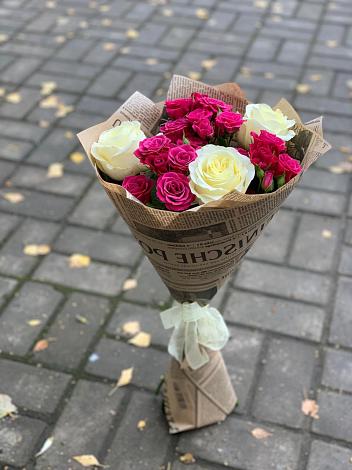 Букет цветов из: Розы в Угловке